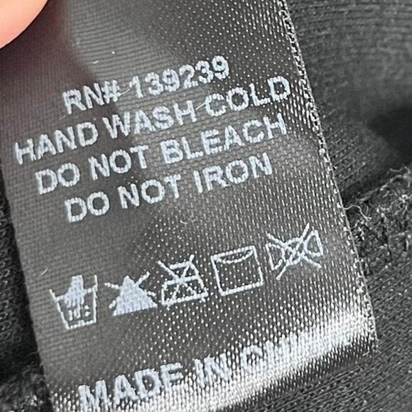 Tuckernuck Pomander Place Womens Easy Polo Swing Sweatshirt XS/S Black V Neck - Picture 11 of 12